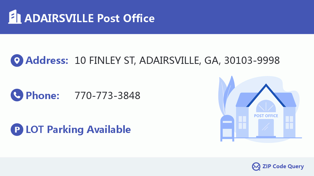 Post Office:ADAIRSVILLE