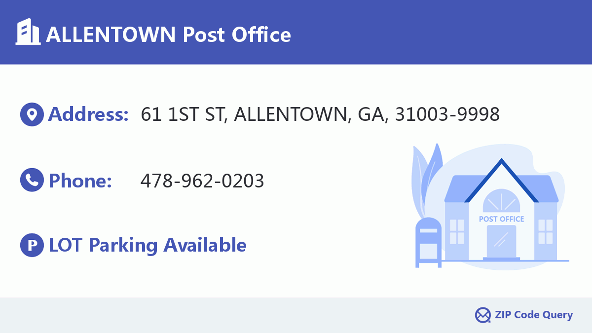 Post Office:ALLENTOWN