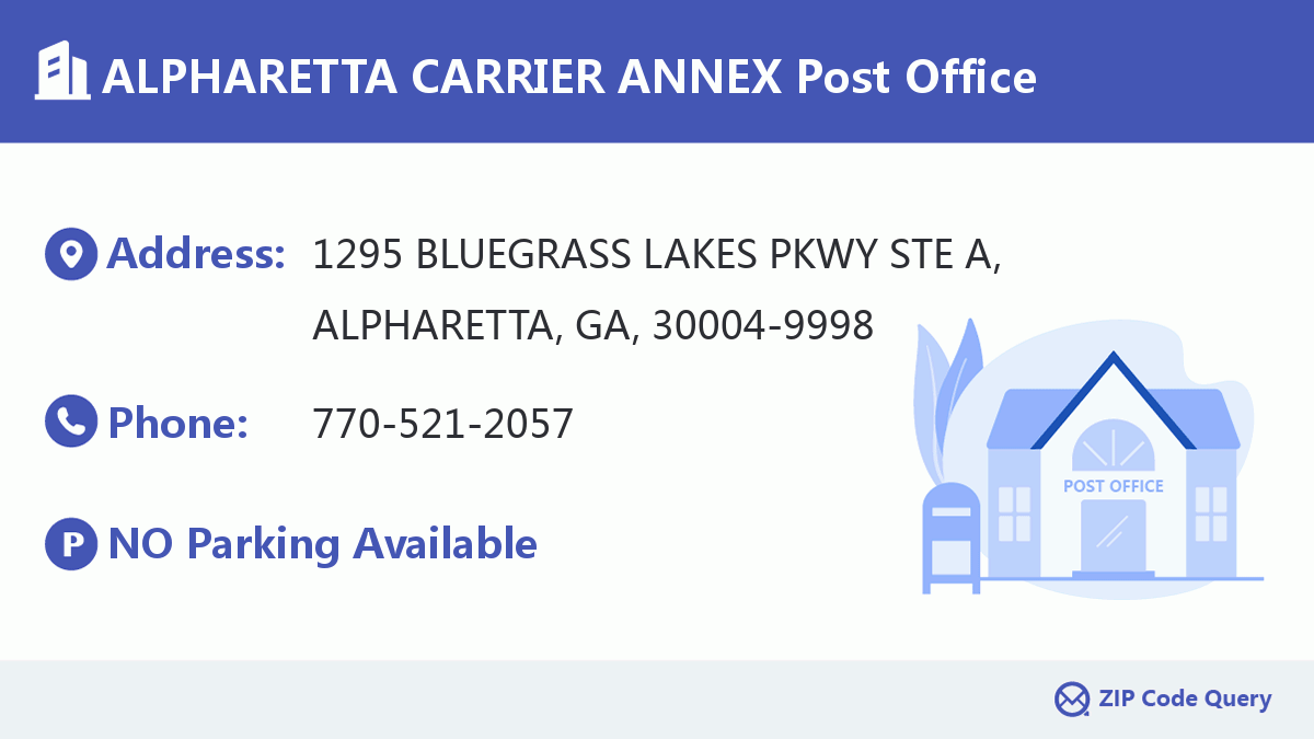 Post Office:ALPHARETTA CARRIER ANNEX