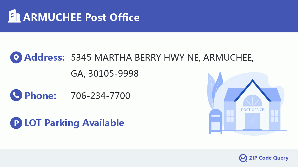 Post Office:ARMUCHEE