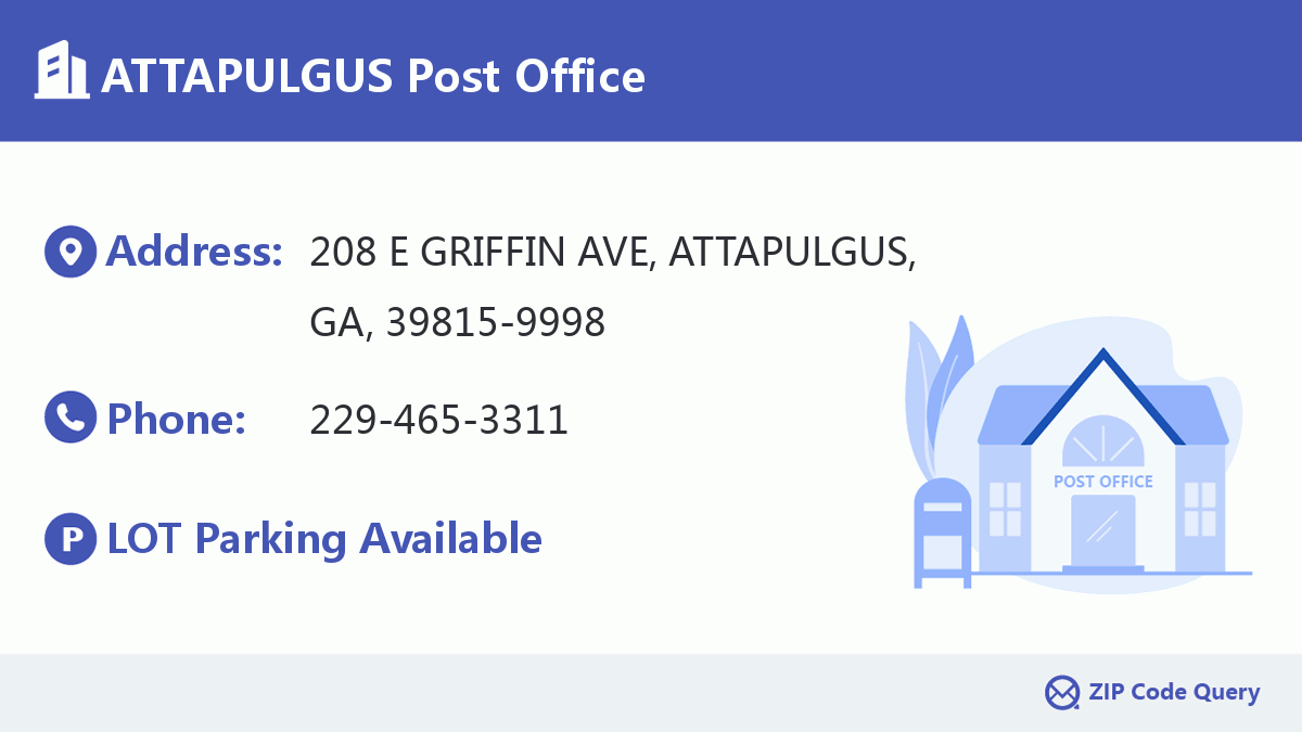 Post Office:ATTAPULGUS