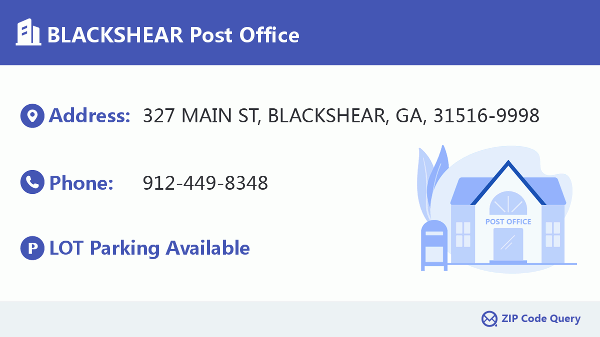Post Office:BLACKSHEAR
