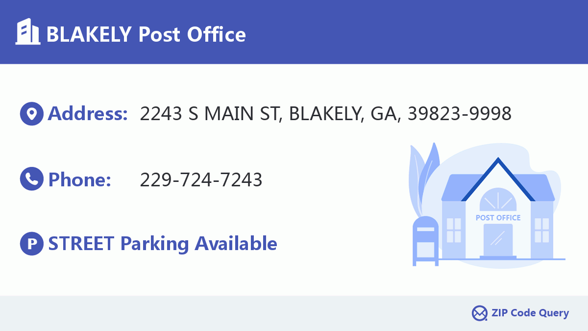 Post Office:BLAKELY