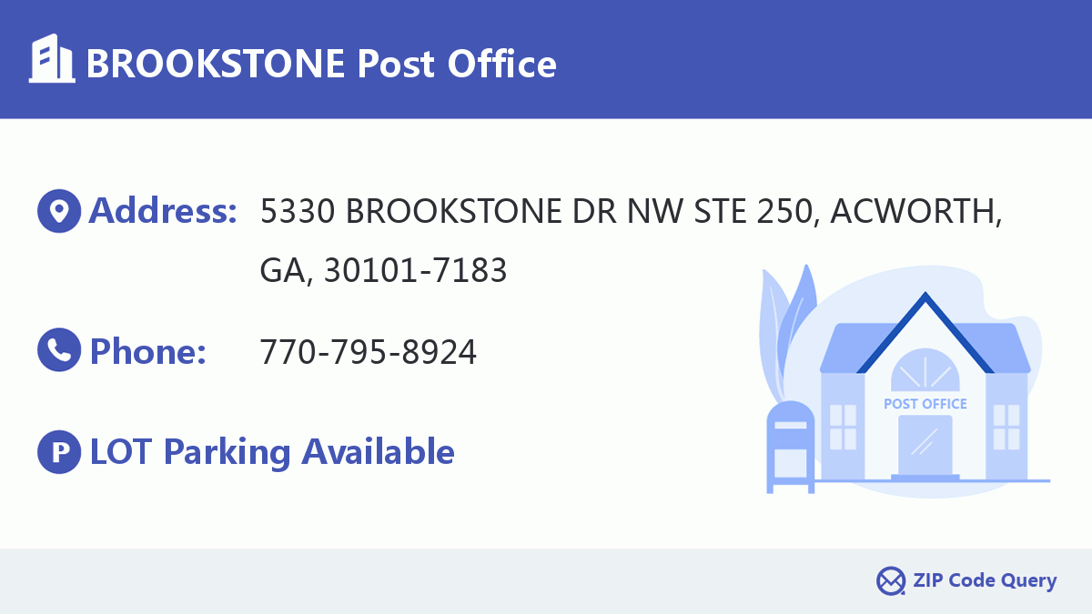 Post Office:BROOKSTONE