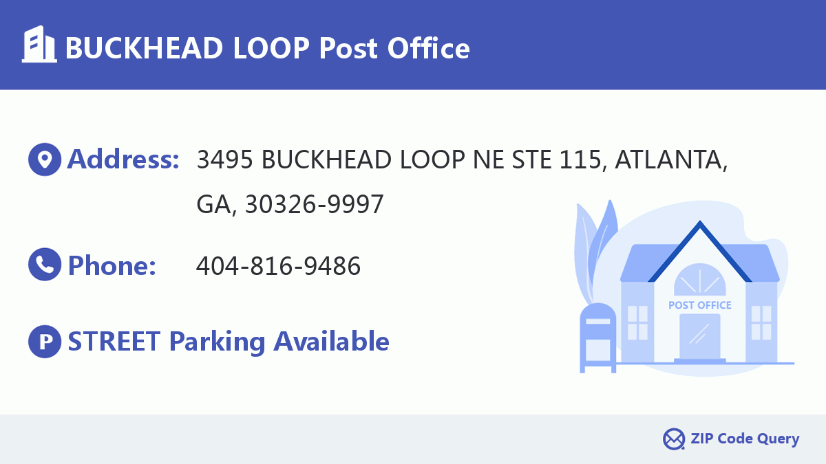 Post Office:BUCKHEAD LOOP