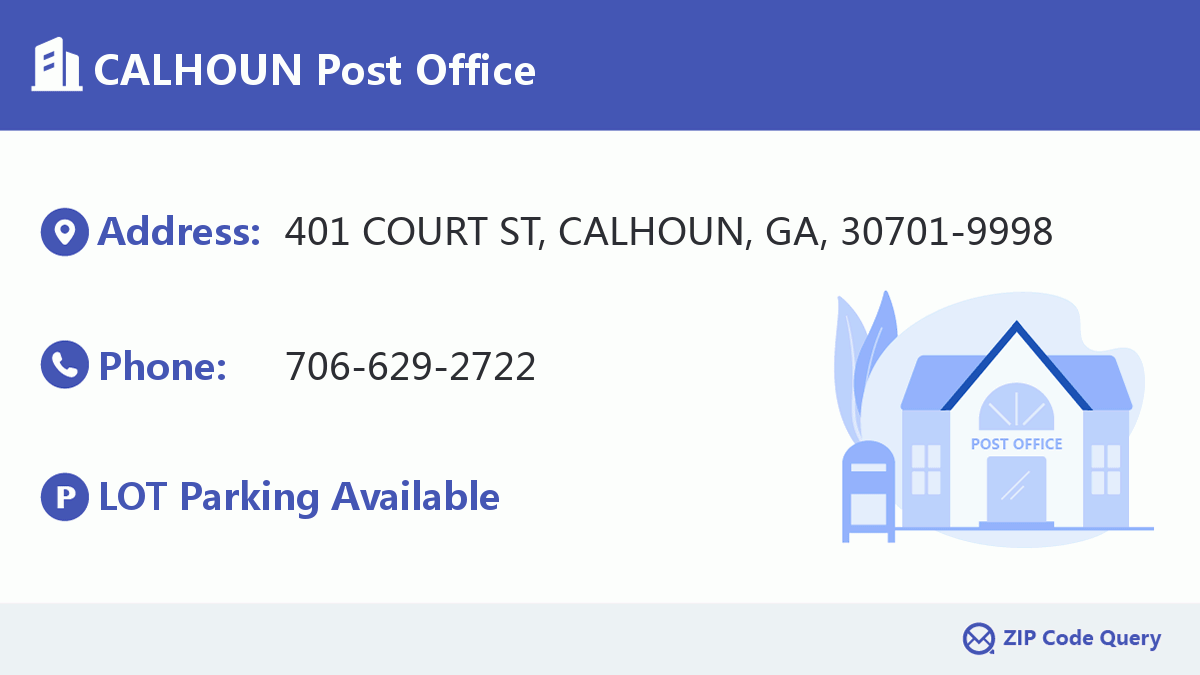 Post Office:CALHOUN