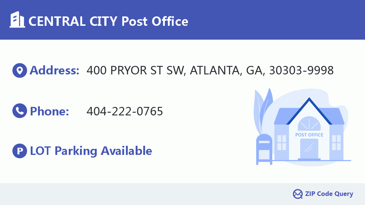 Post Office:CENTRAL CITY