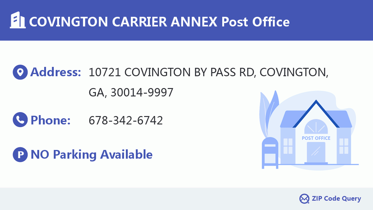 Post Office:COVINGTON CARRIER ANNEX