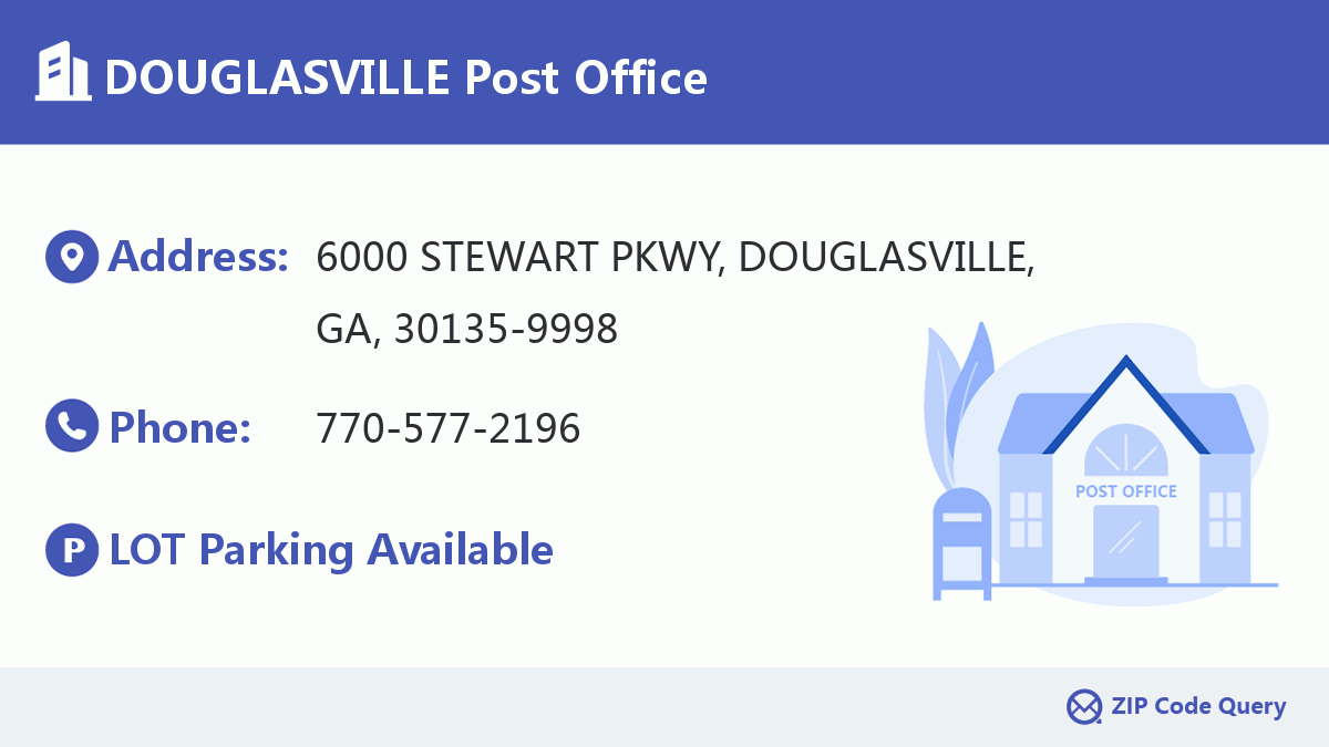 Post Office:DOUGLASVILLE