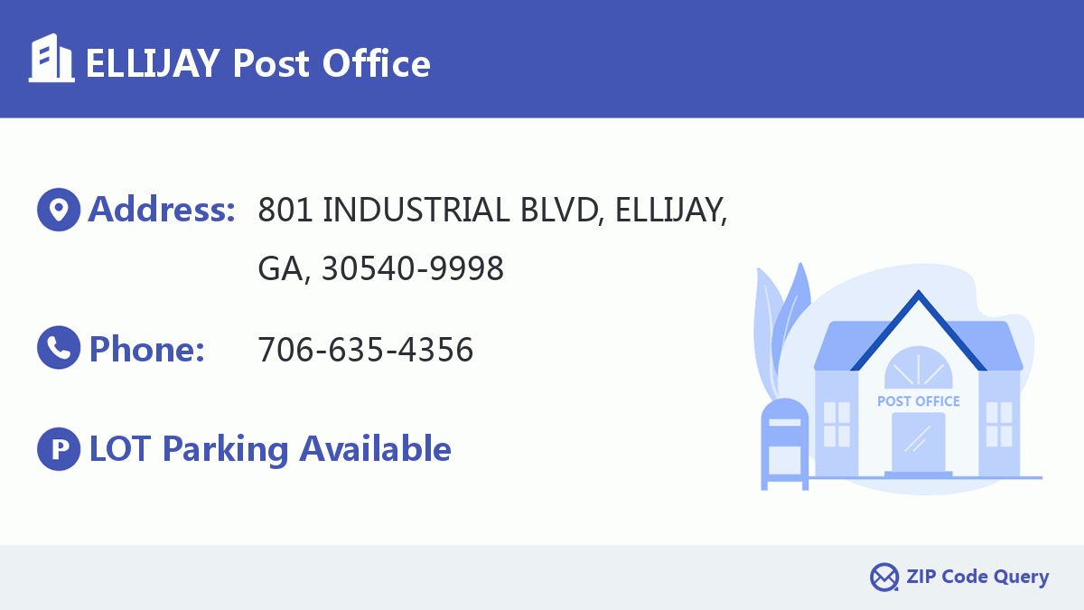 Post Office:ELLIJAY