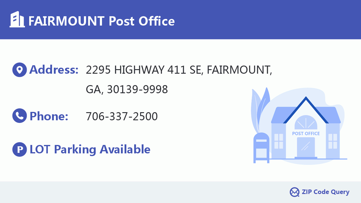 Post Office:FAIRMOUNT