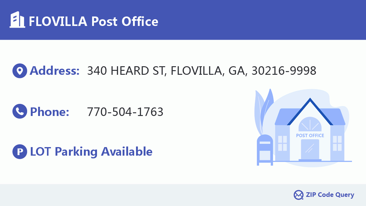 Post Office:FLOVILLA