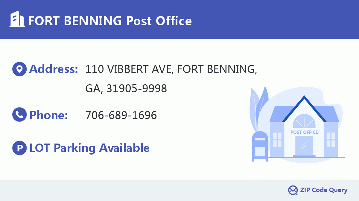 Post Office:FORT BENNING