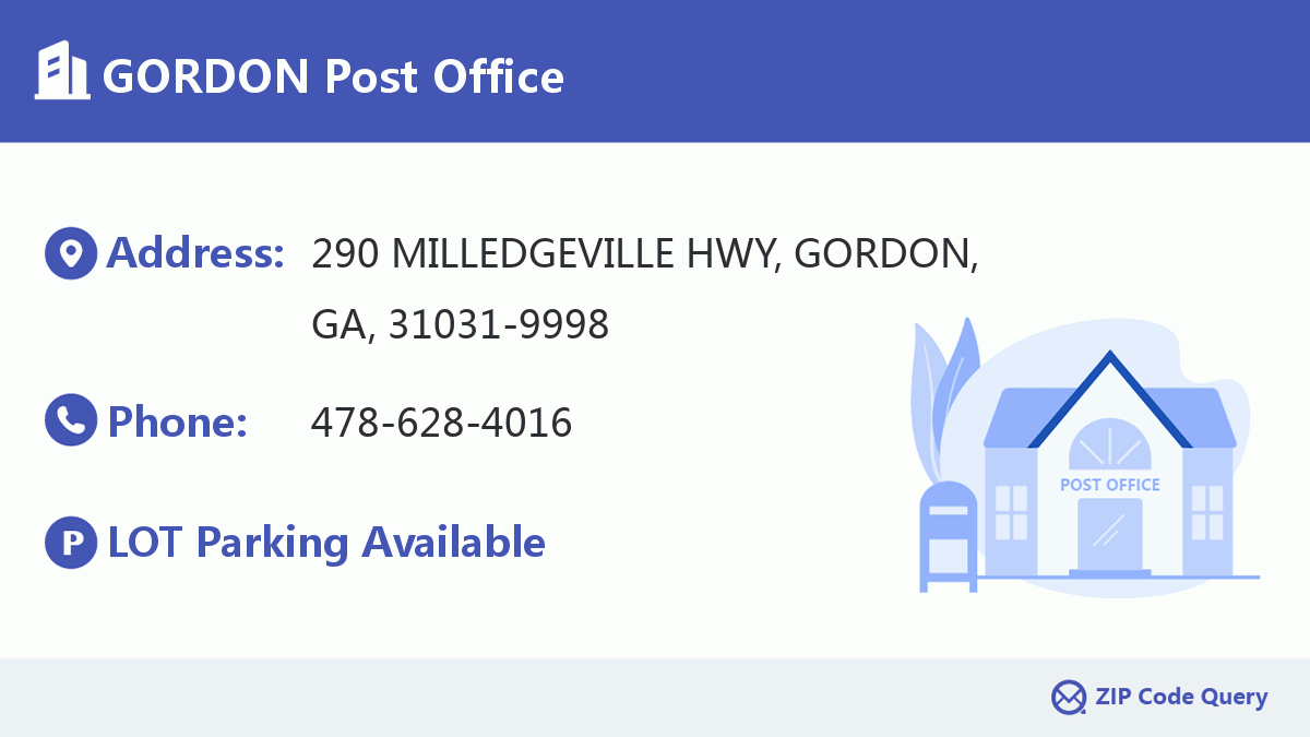 Post Office:GORDON