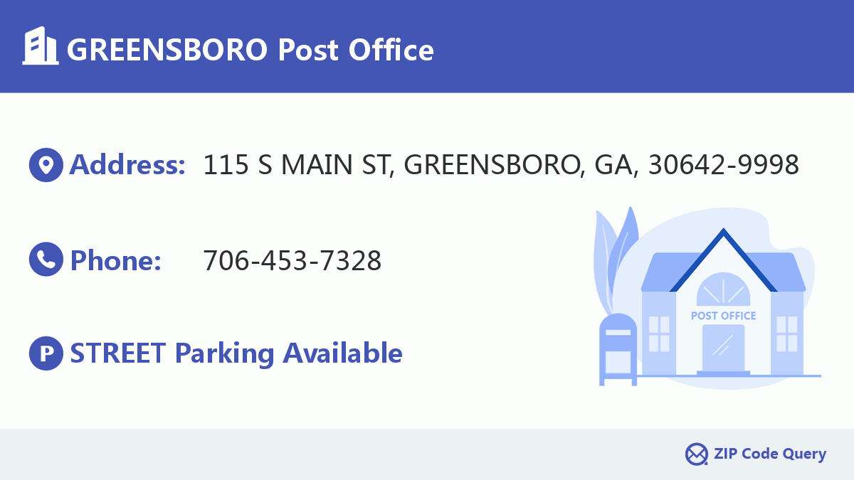 Post Office:GREENSBORO