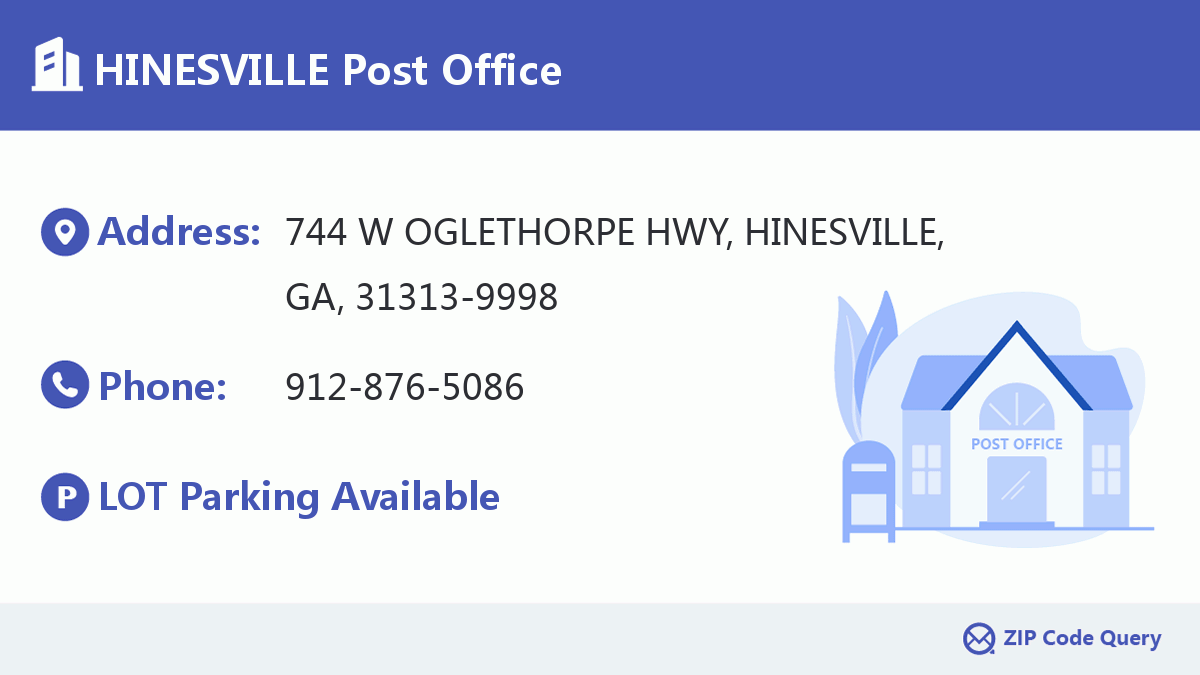 Post Office:HINESVILLE