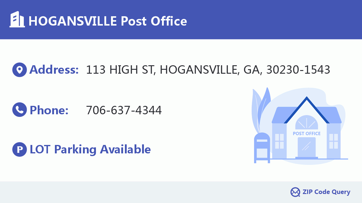 Post Office:HOGANSVILLE
