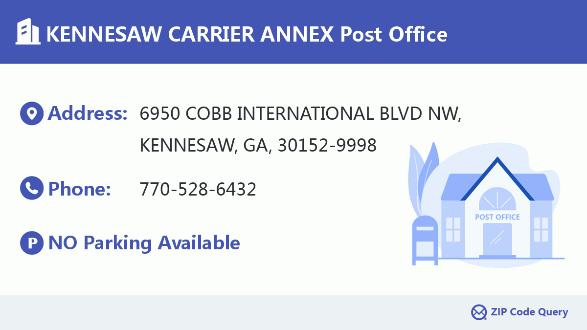 Post Office:KENNESAW CARRIER ANNEX