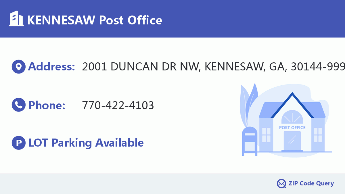 Post Office:KENNESAW