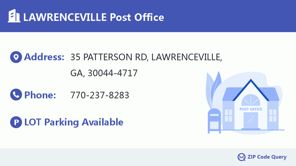 Post Office:LAWRENCEVILLE