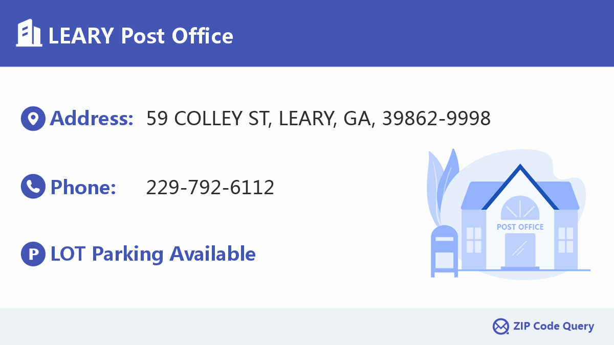 Post Office:LEARY