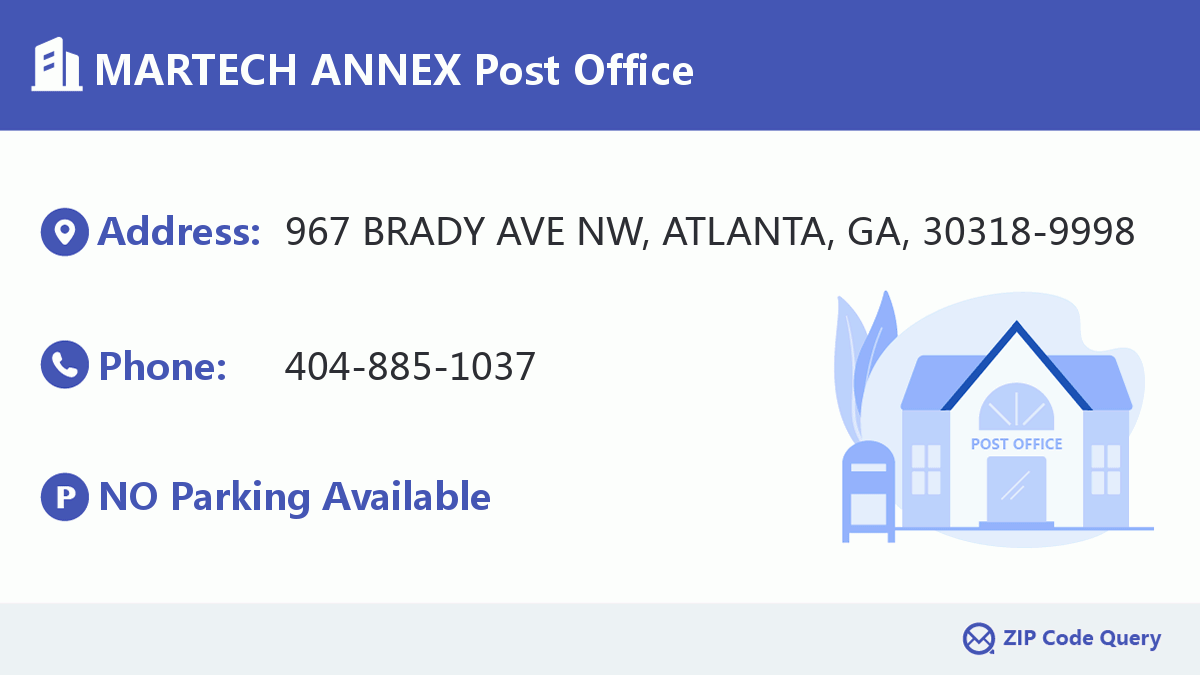 Post Office:MARTECH ANNEX