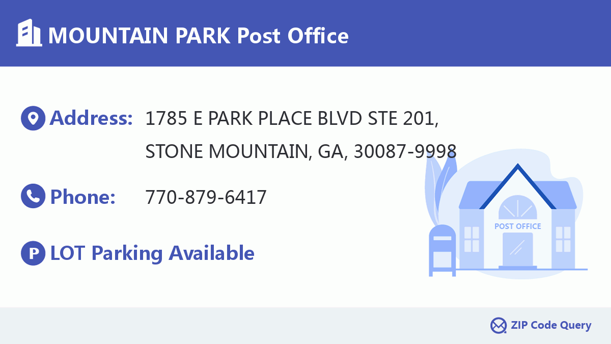 Post Office:MOUNTAIN PARK