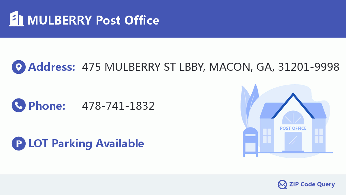 Post Office:MULBERRY