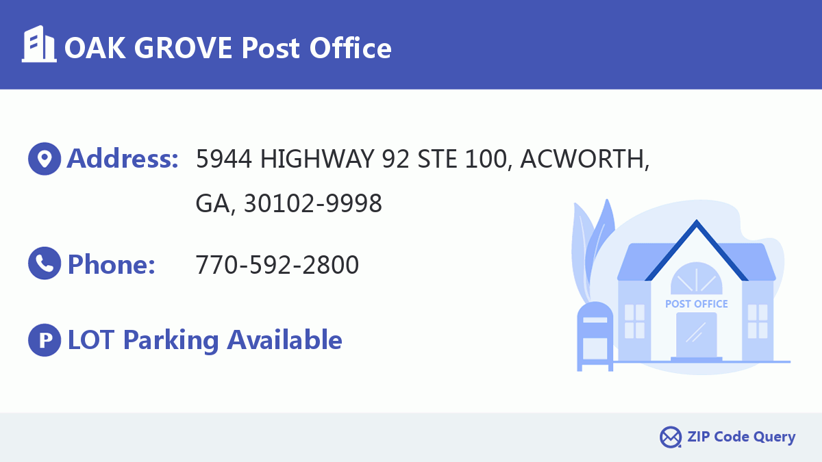 Post Office:OAK GROVE