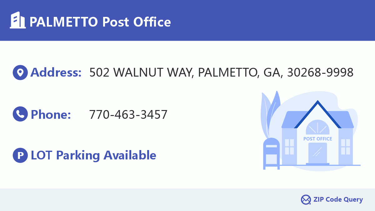 Post Office:PALMETTO