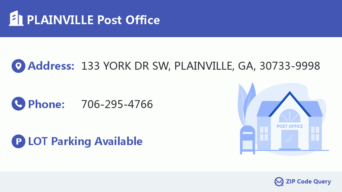 Post Office:PLAINVILLE