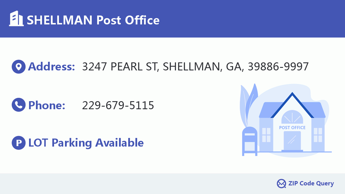 Post Office:SHELLMAN