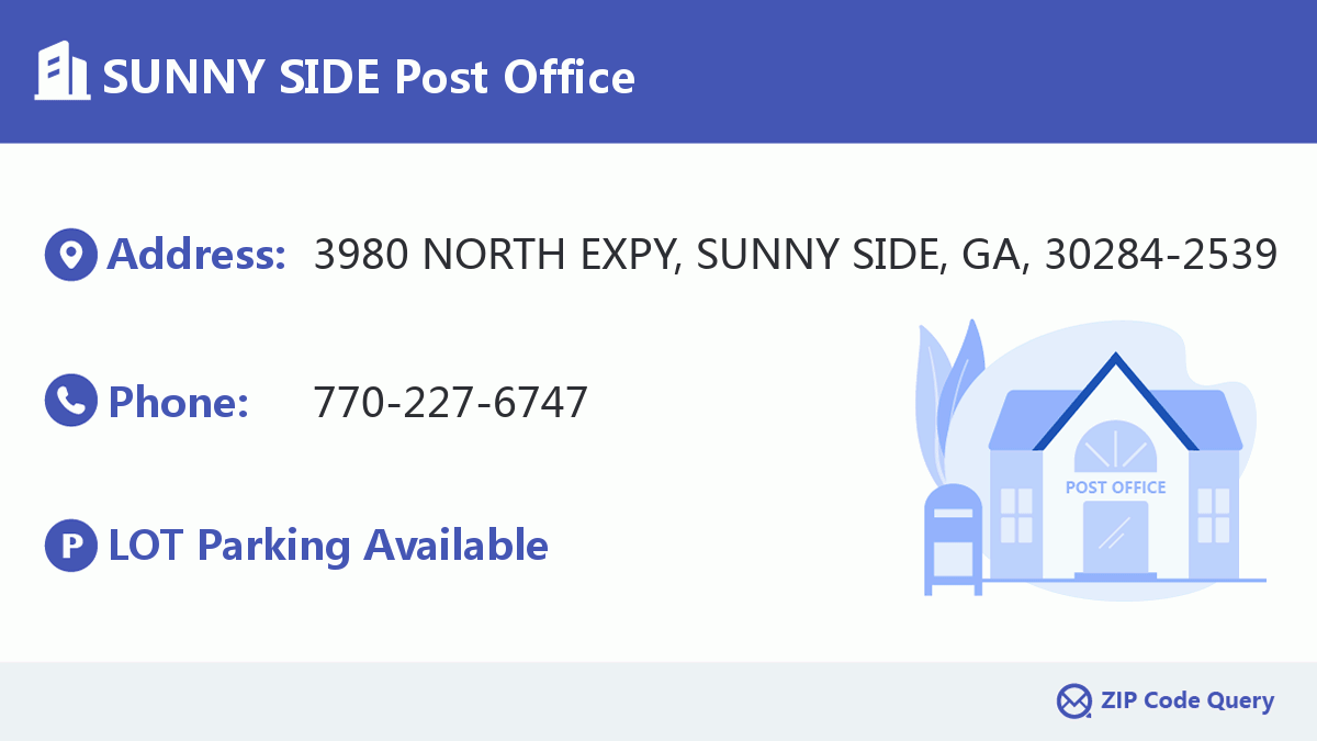 Post Office:SUNNY SIDE