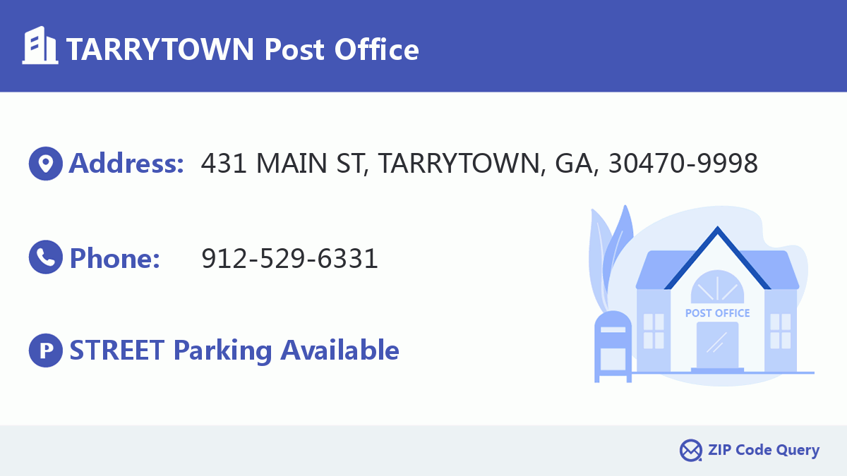 Post Office:TARRYTOWN